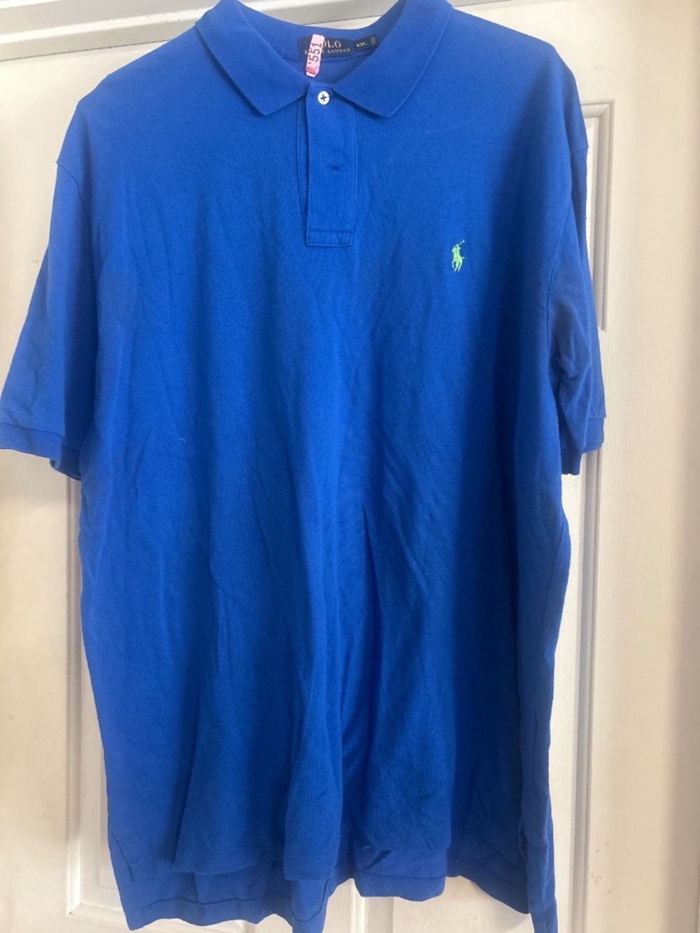 Blue polo